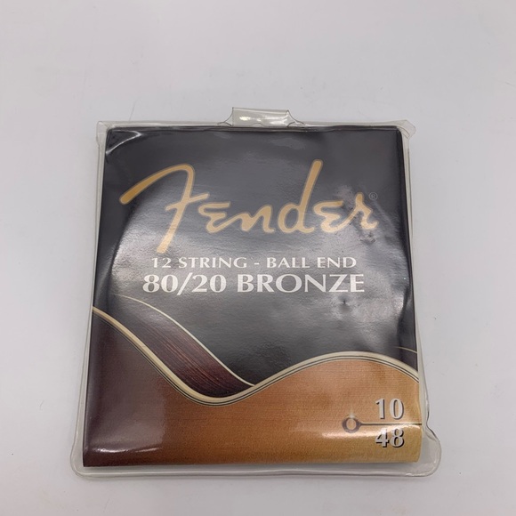 Fender 12 STRING- BALLEND 80/20 BRONZE 10/45-70-12L ACOUSTIC GUITAR STRING SET - Picture 1 of 2